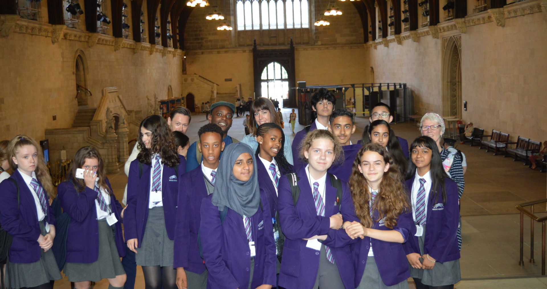 Bridge Academy students deliver speeches at Houses of Parliament (archive)